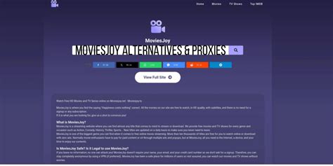 Top Best MoviesJoy Alternatives 2024 Edition – Geekymint.